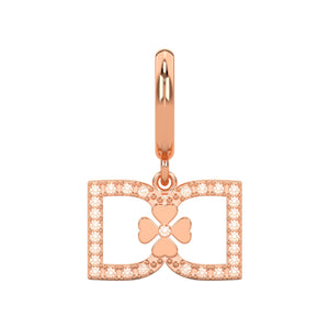 DD Hoops Diamonds - Rose Gold