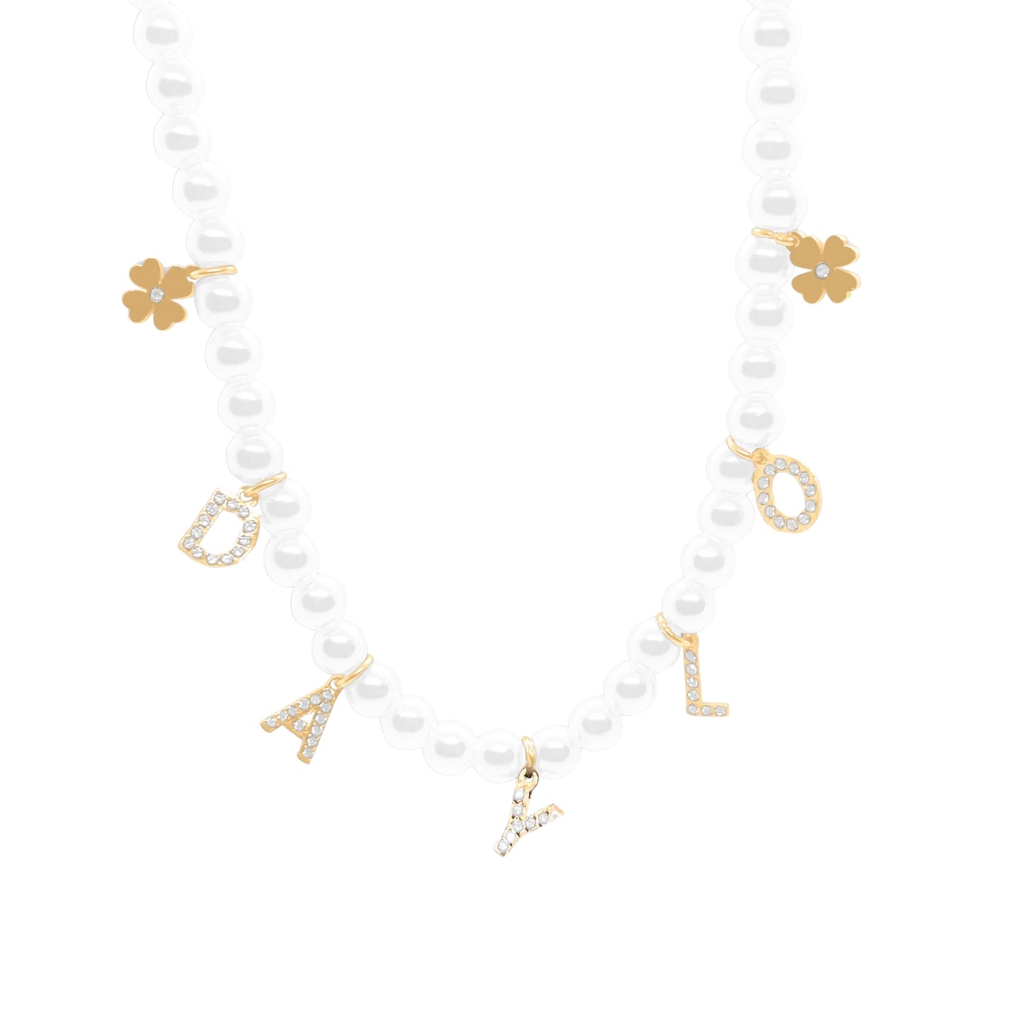 DAYLO Pearl Necklace - Gold