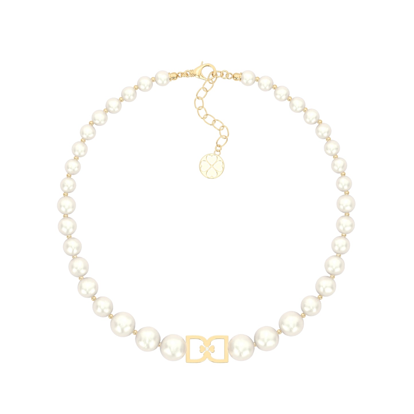 DD Pearl Choker - Gold