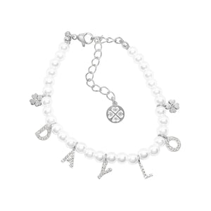 DAYLO Pearl Bracelet - Silver