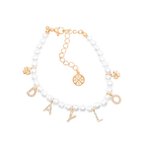 DAYLO Pearl Bracelet - Rose Gold
