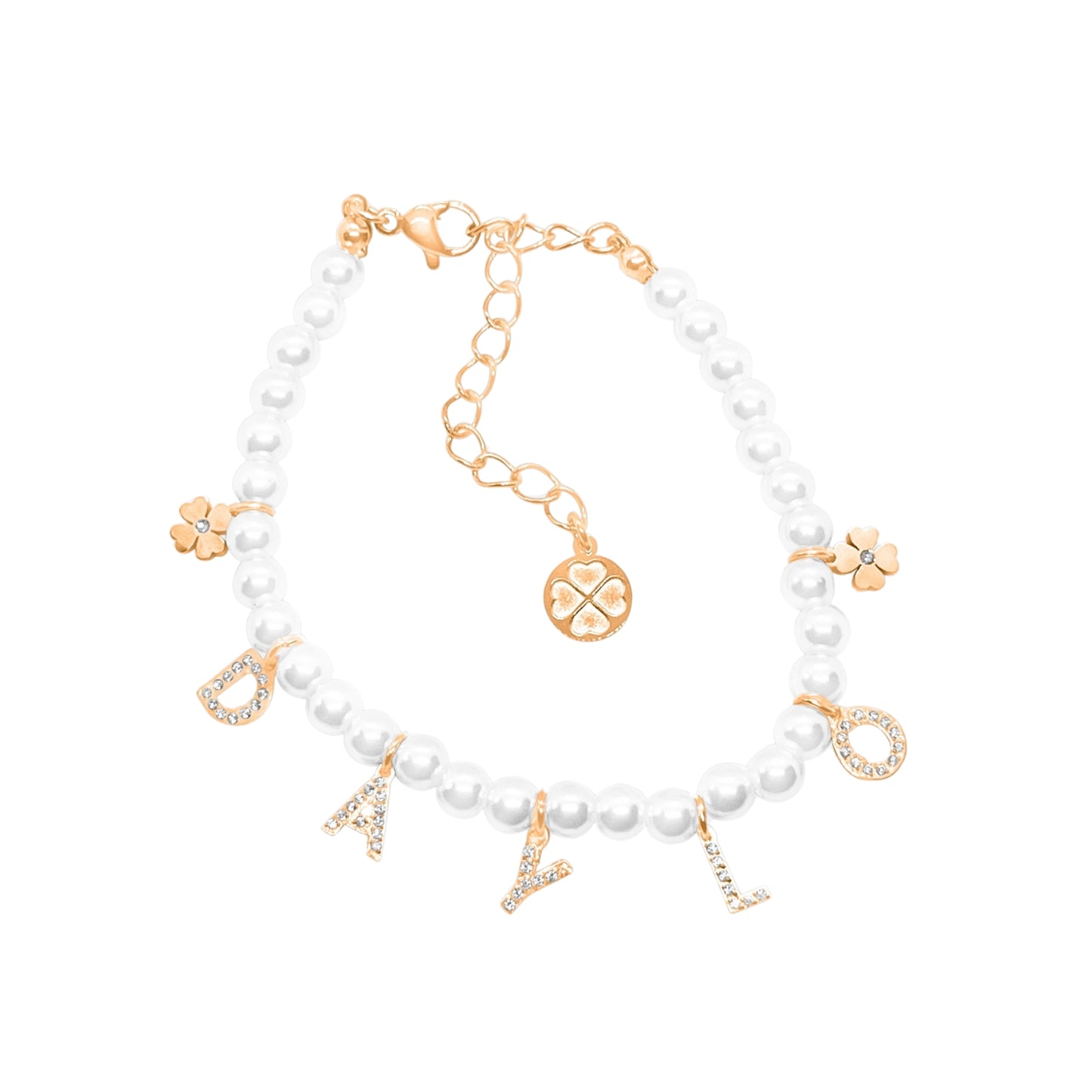 DAYLO Pearl Bracelet - Rose Gold