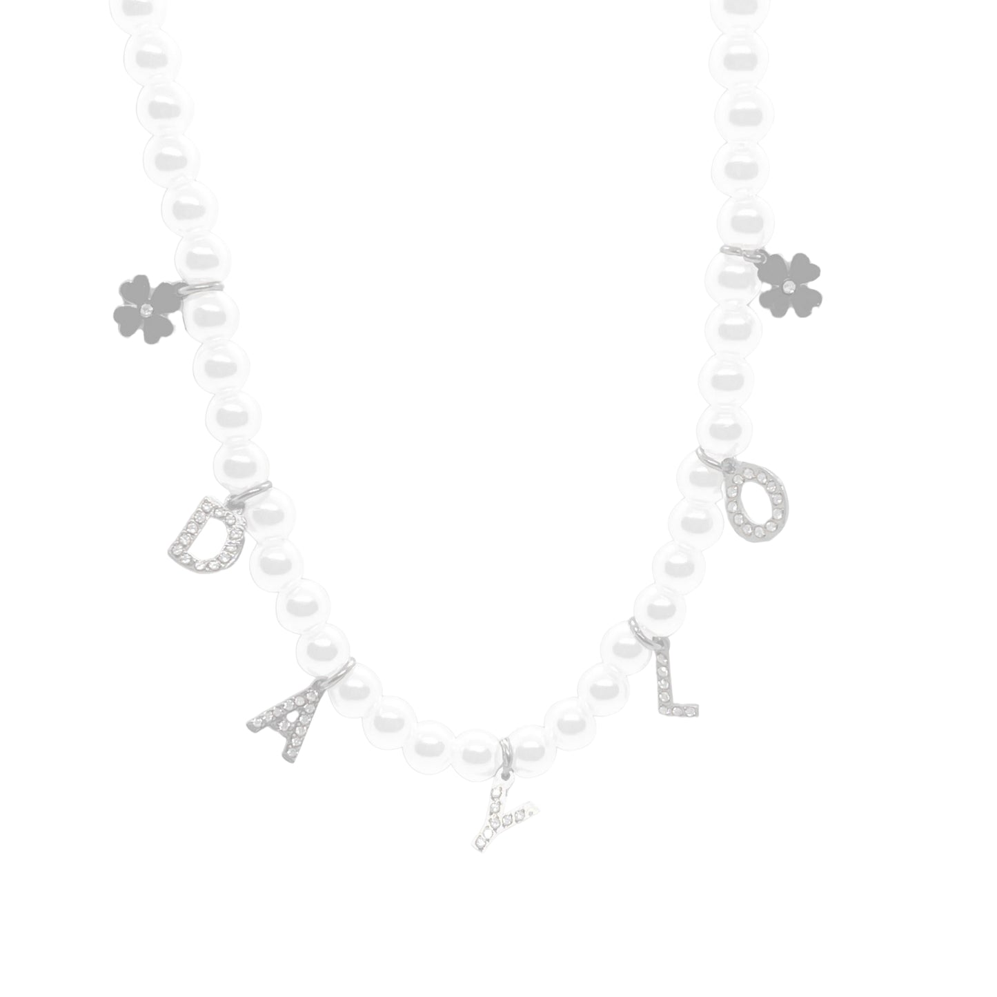 DAYLO Pearl Necklace - Silver