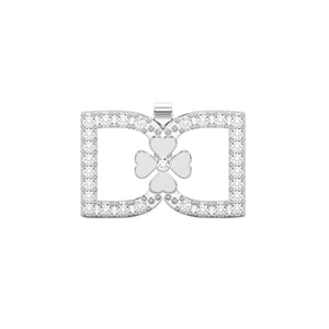 DD Earrings Diamonds - Silver