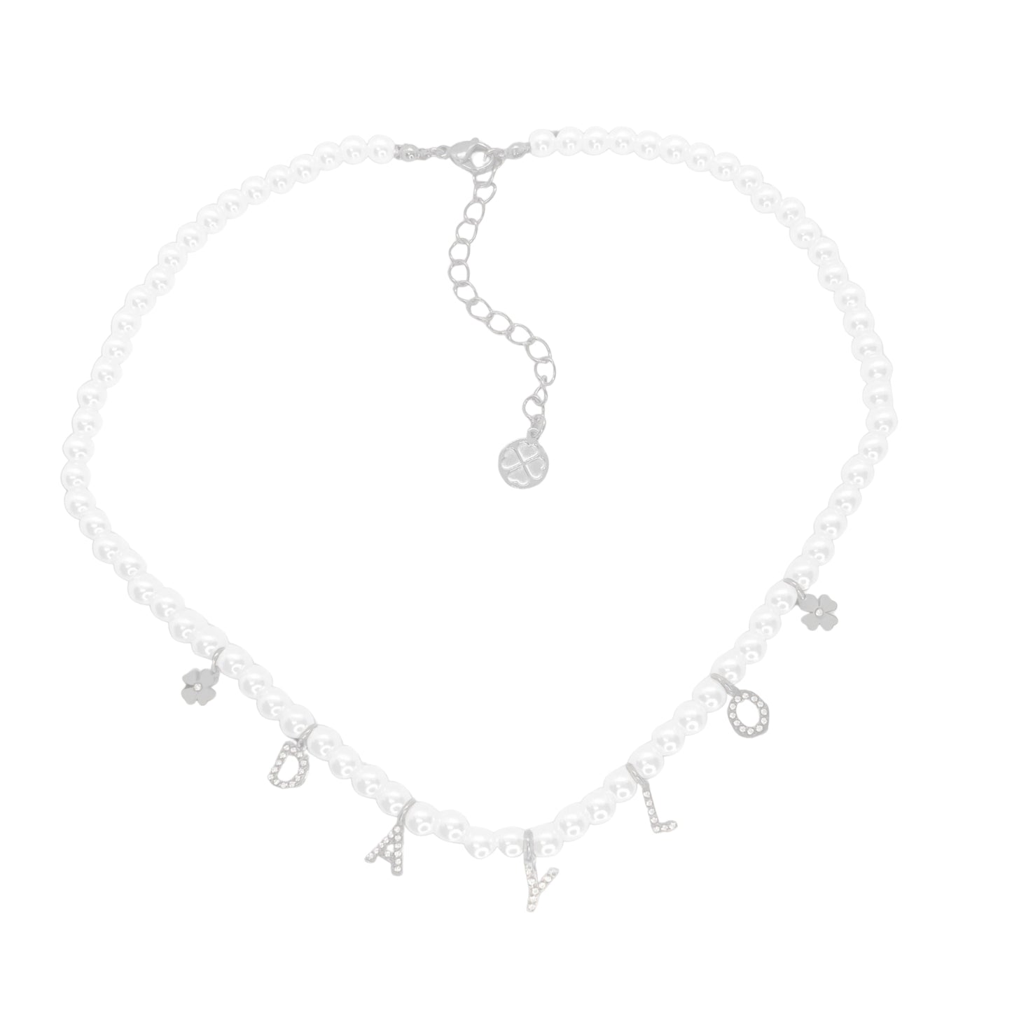DAYLO Pearl Necklace - Silver
