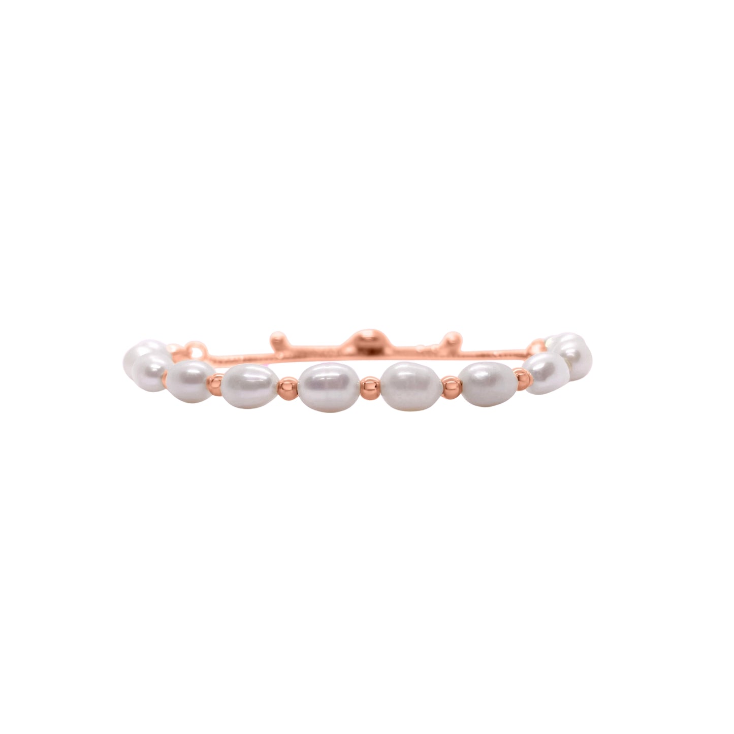 Zoey Pearl Bracelet - Rose Gold