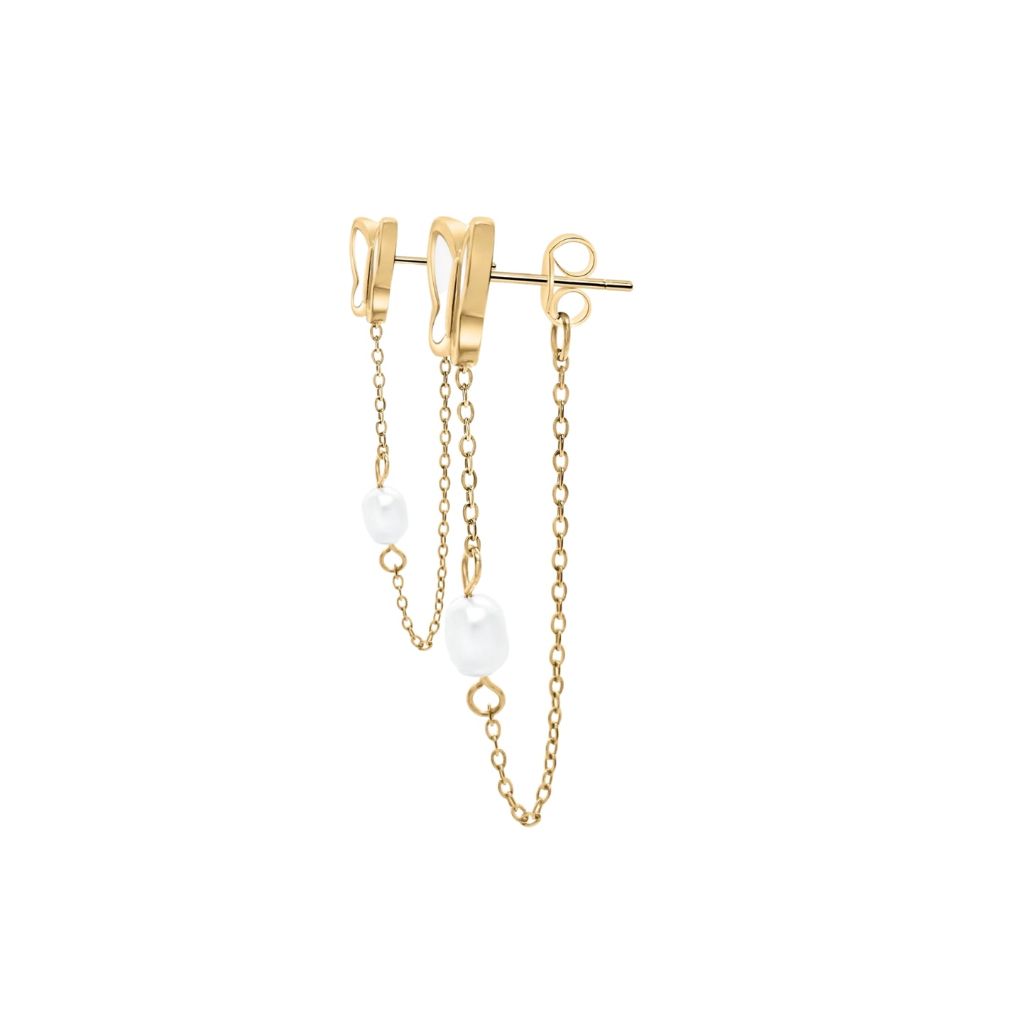 Iris Earrings - Guld