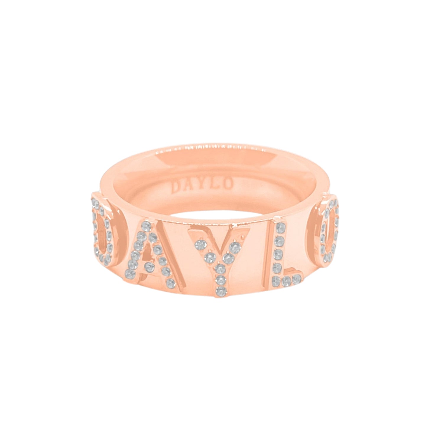 DAYLO Signature Diamond Ring - Rose Gold