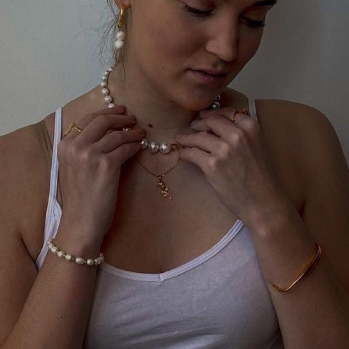 Rosemary Necklace - Gold