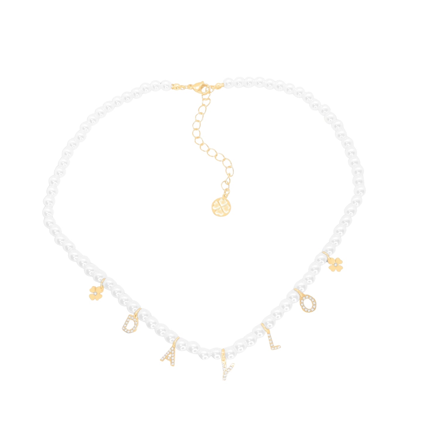 DAYLO Pearl Necklace - Gold