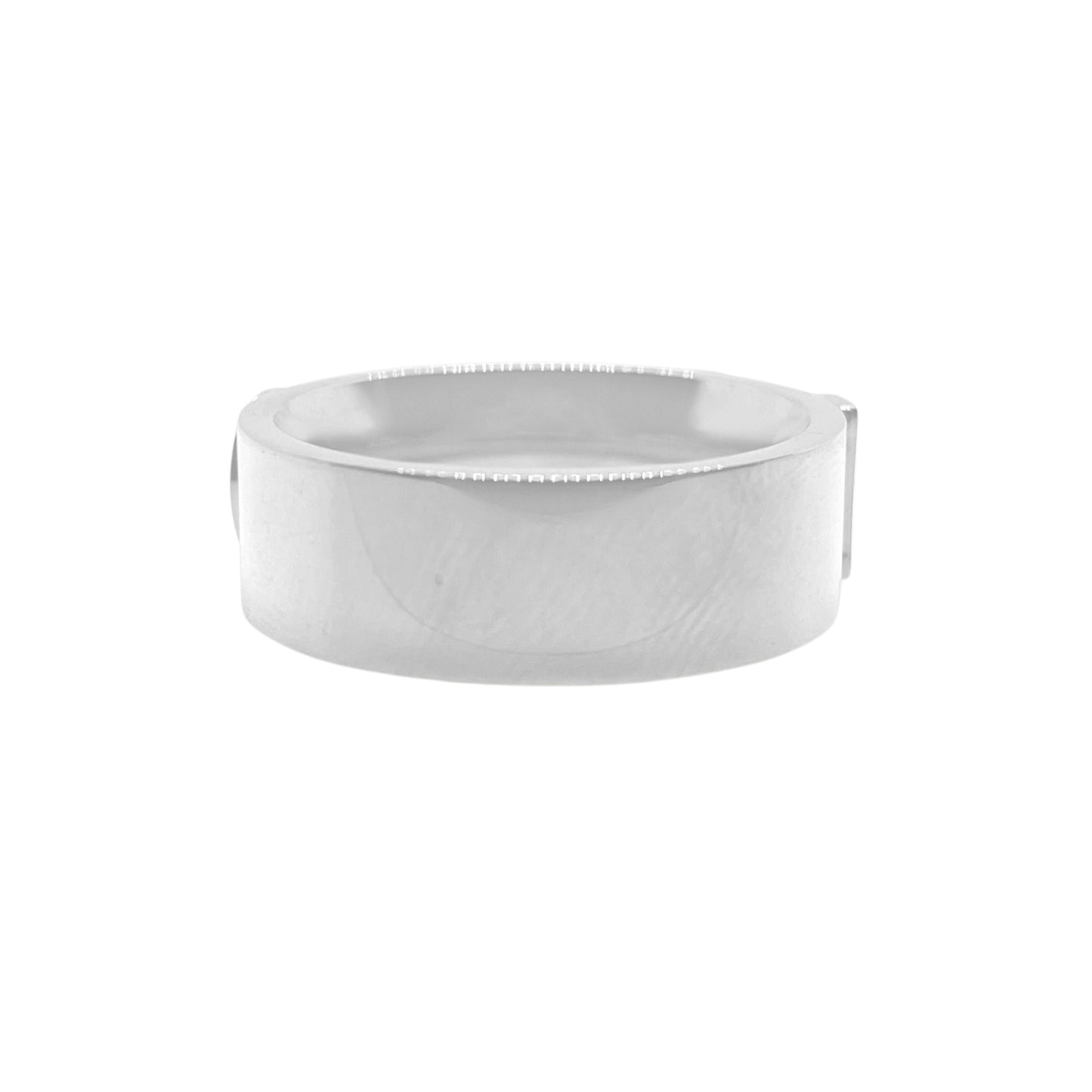 DAYLO Signature Diamond Ring - Silver