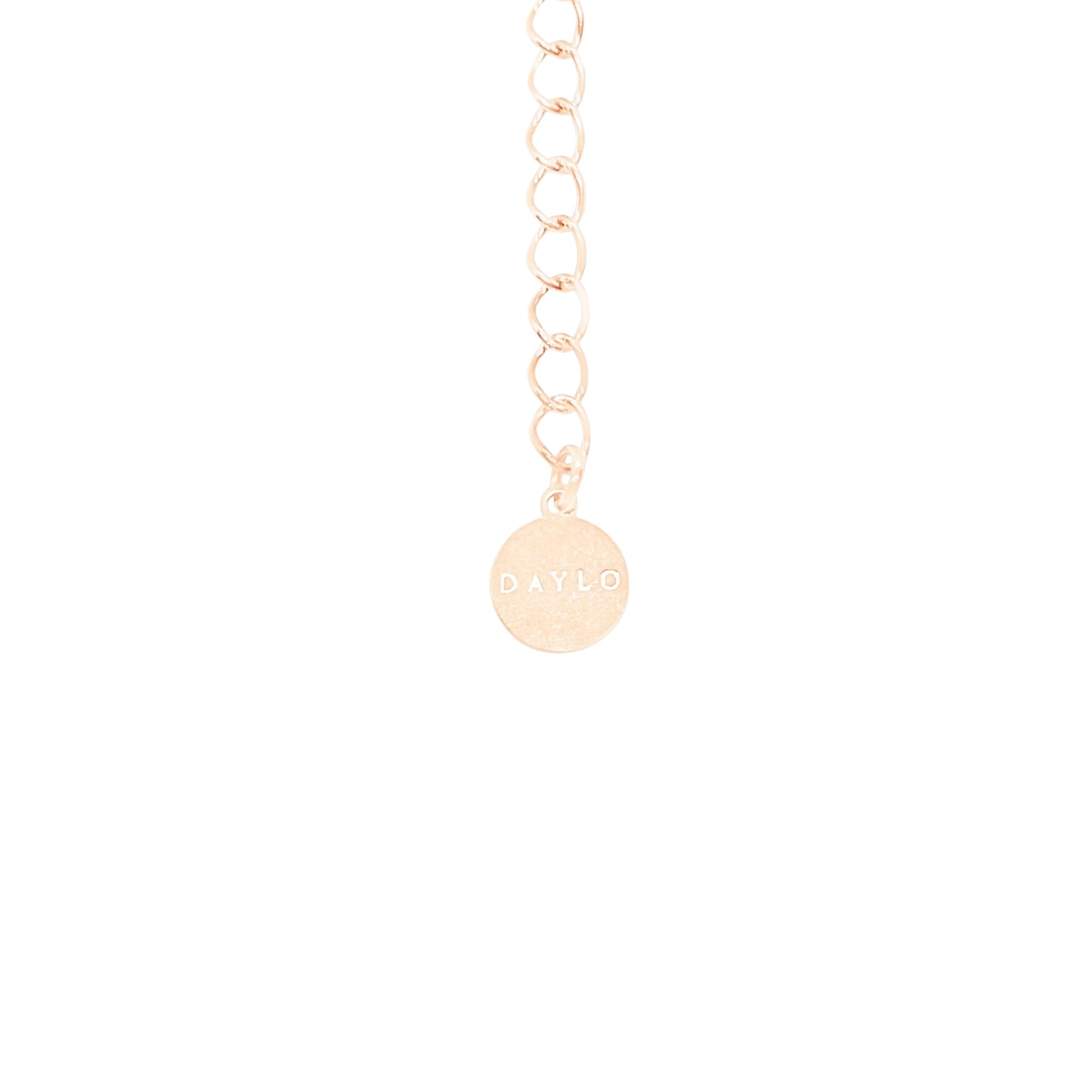 DAYLO Pearl Necklace - Rose Gold