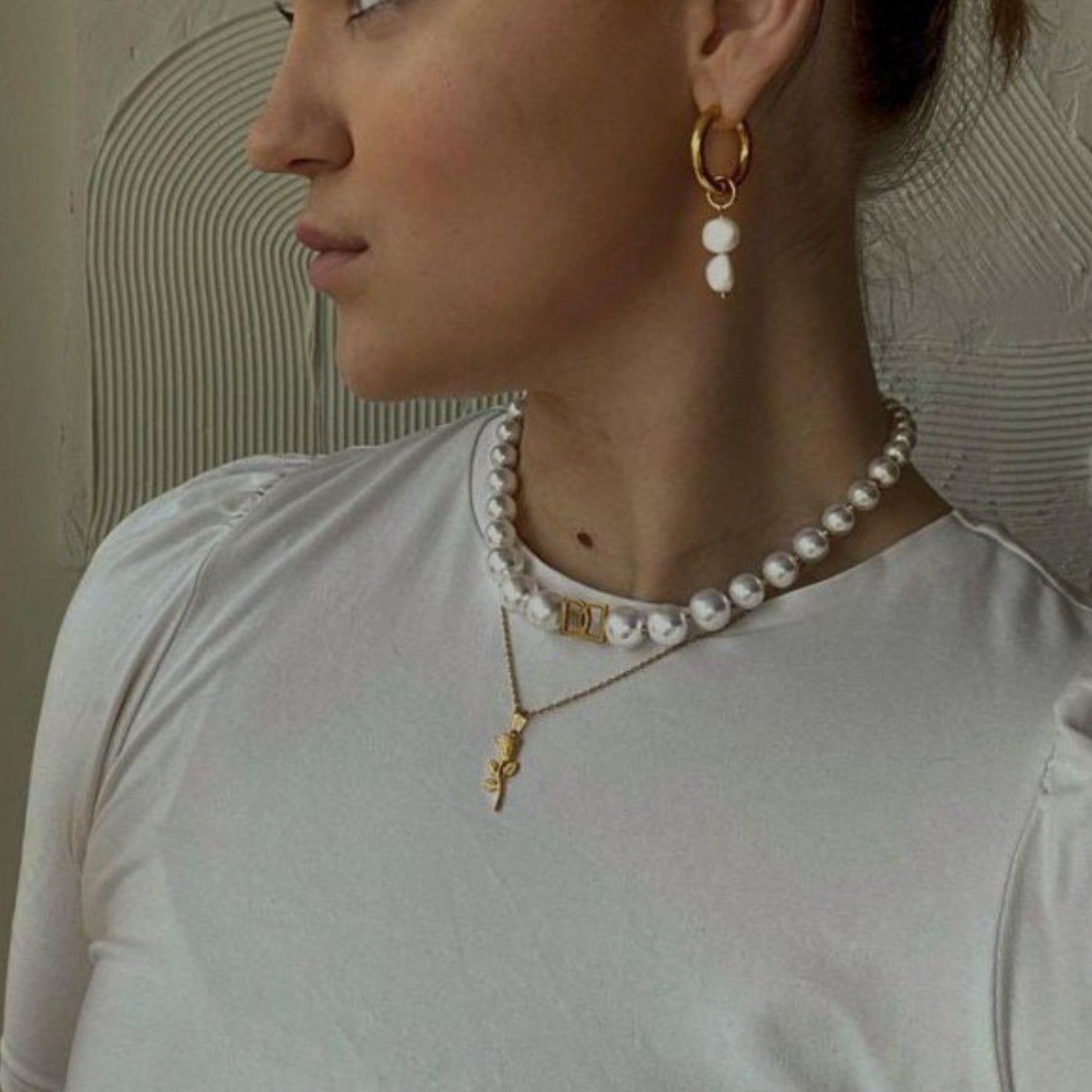Rosemary Necklace - Gold