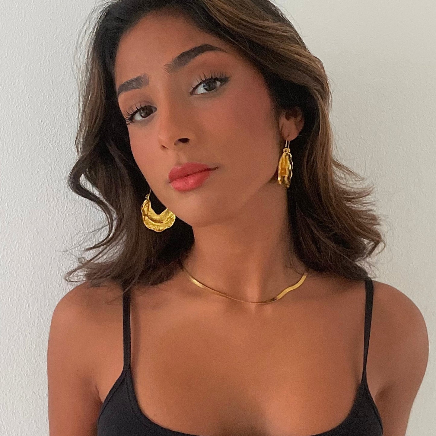 Elma Earrings - Gold