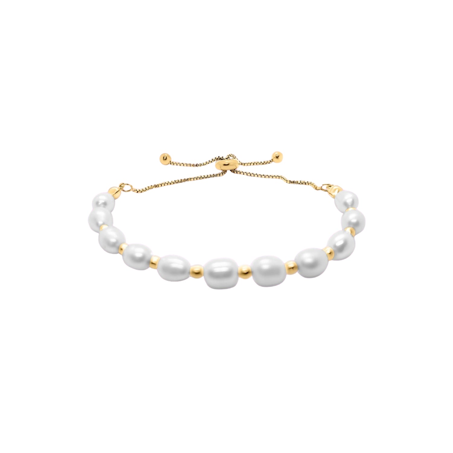 Zoey Pearl Bracelet - Gold