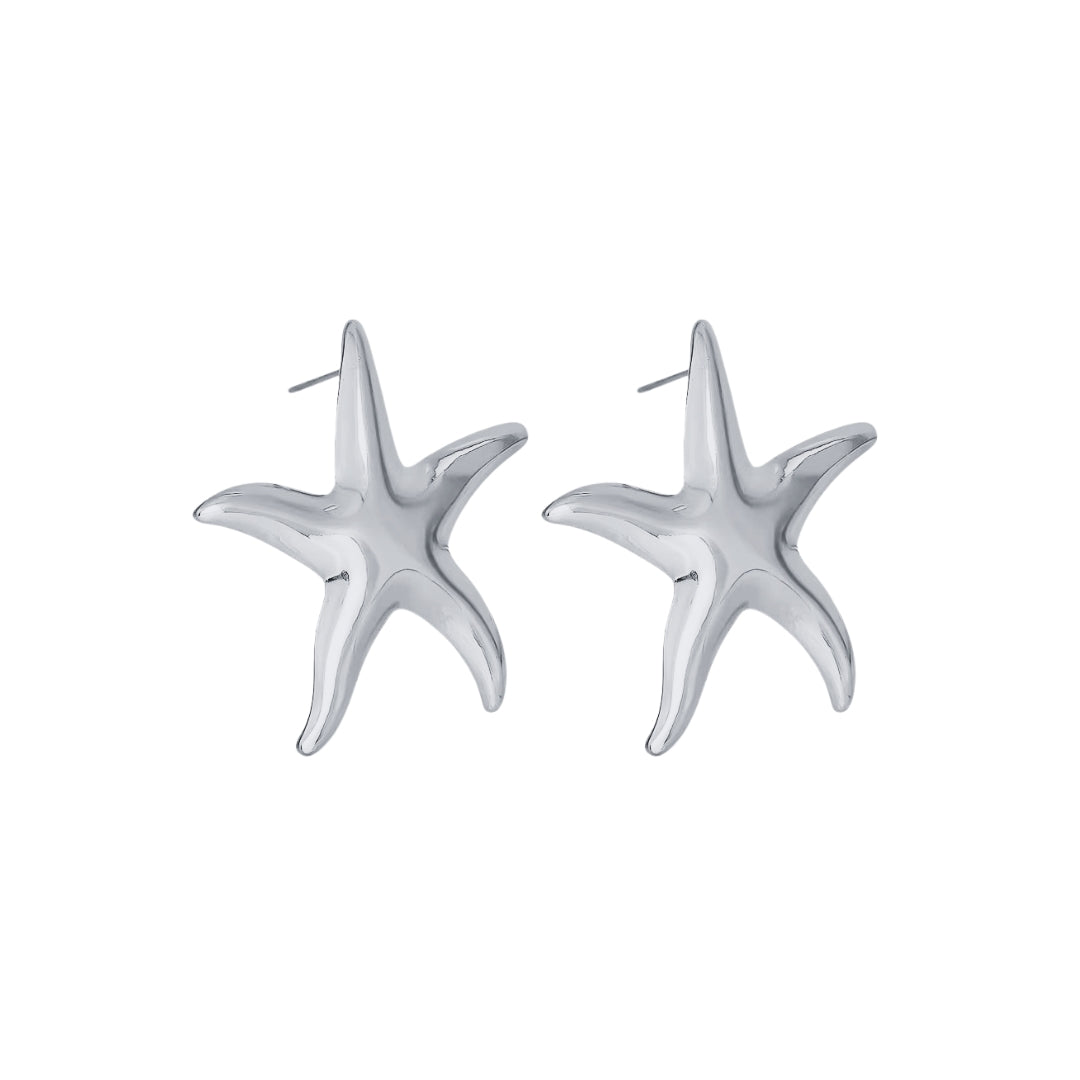 Nella Øreringe - Sølv