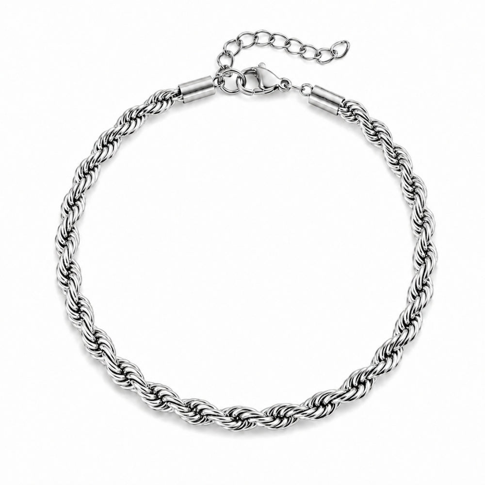 Reb ArmbÄnd - Rustfrit StÄl 4MM