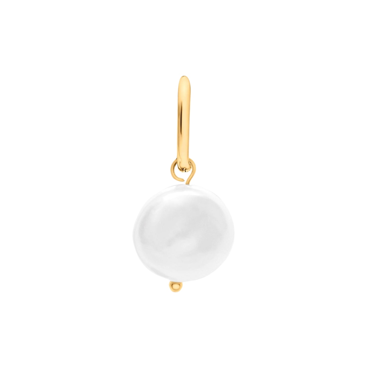 Ember Pearl Earrings - Gold