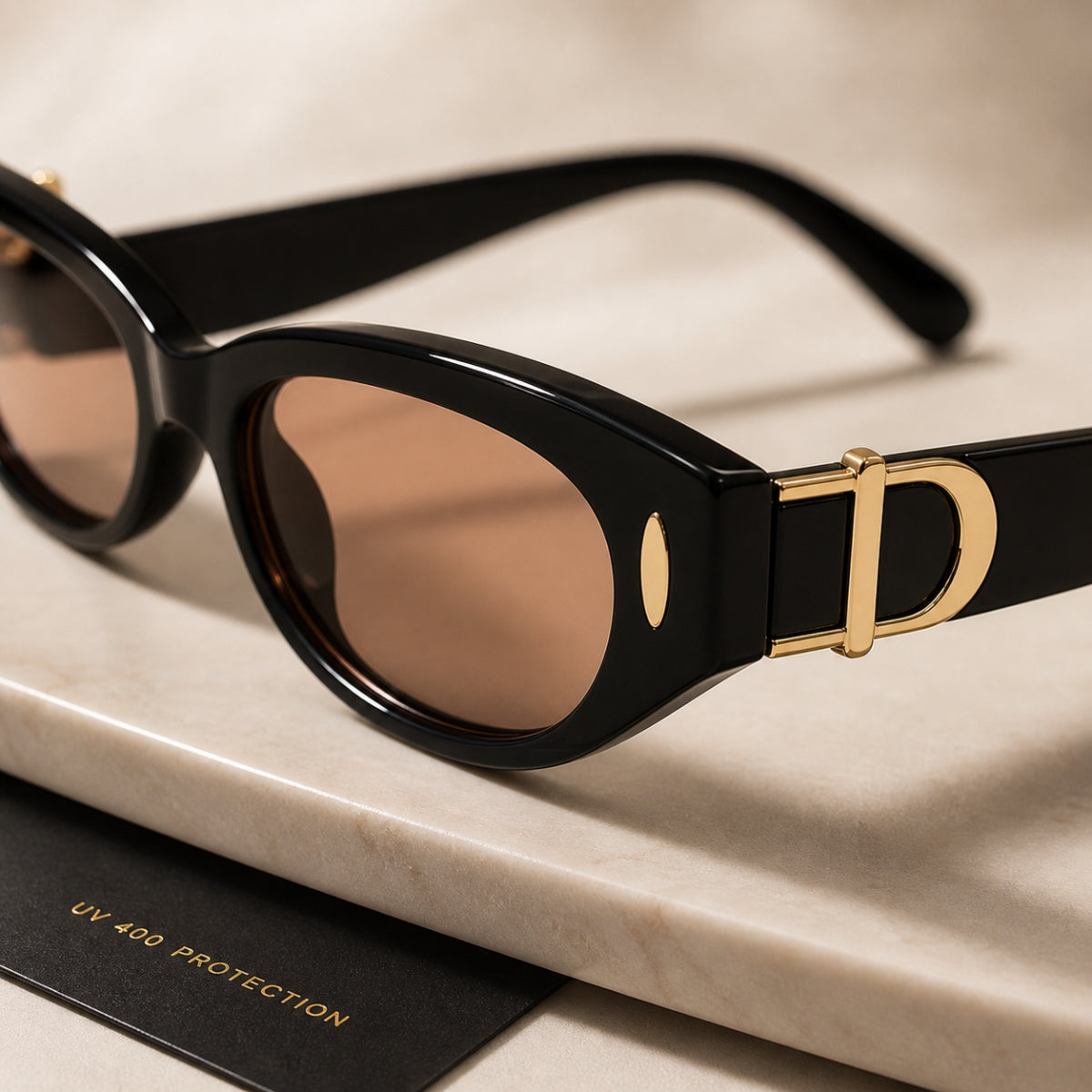 DD Solbrille - Sort Sand