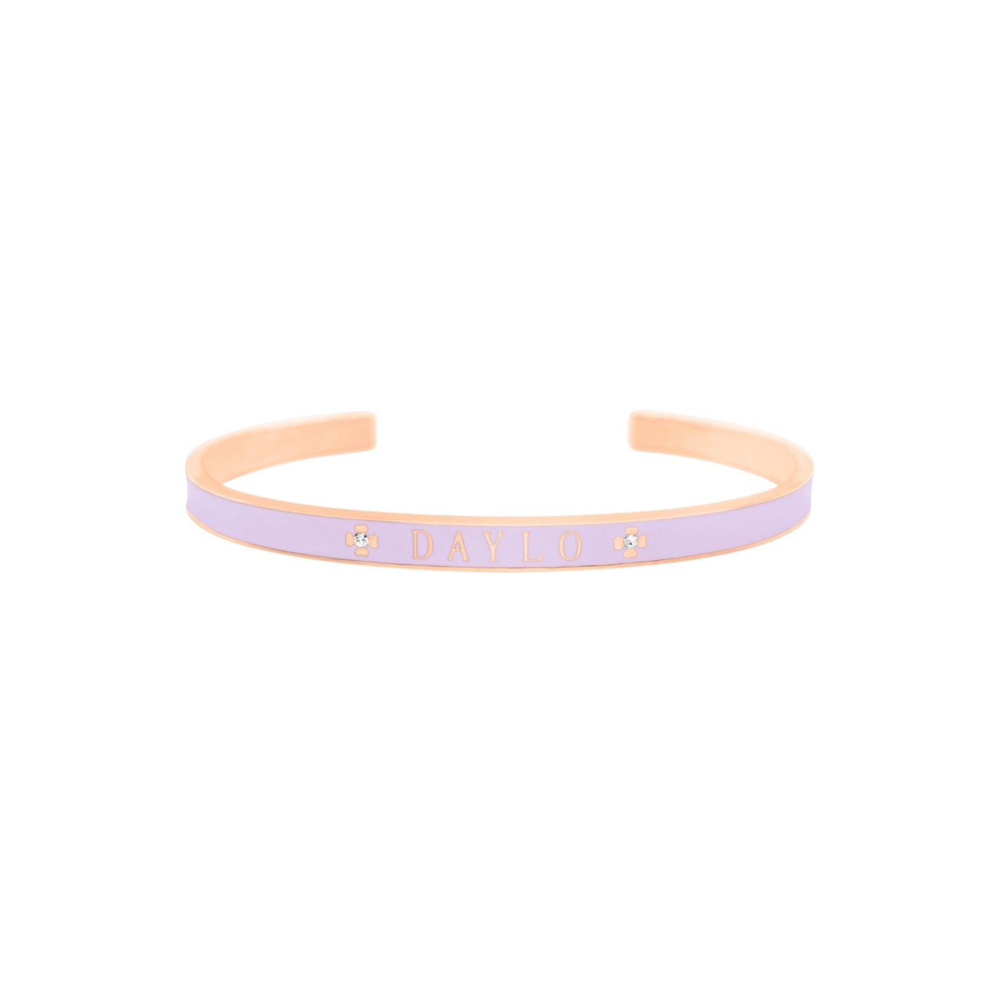 DAYLO Bracelet - Rose Gold/Purple