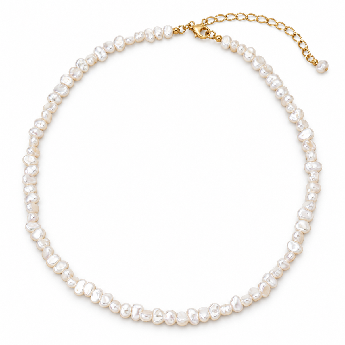 Annika Parelketting - Goud