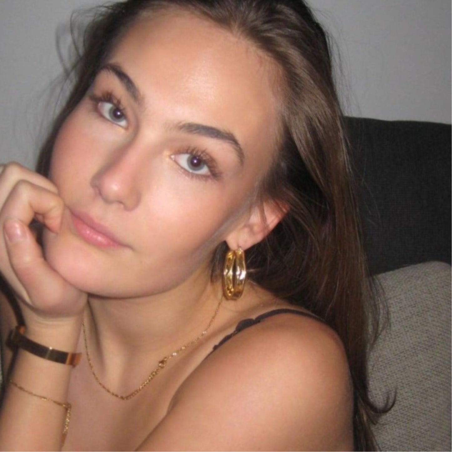 Maya Earrings - Gold