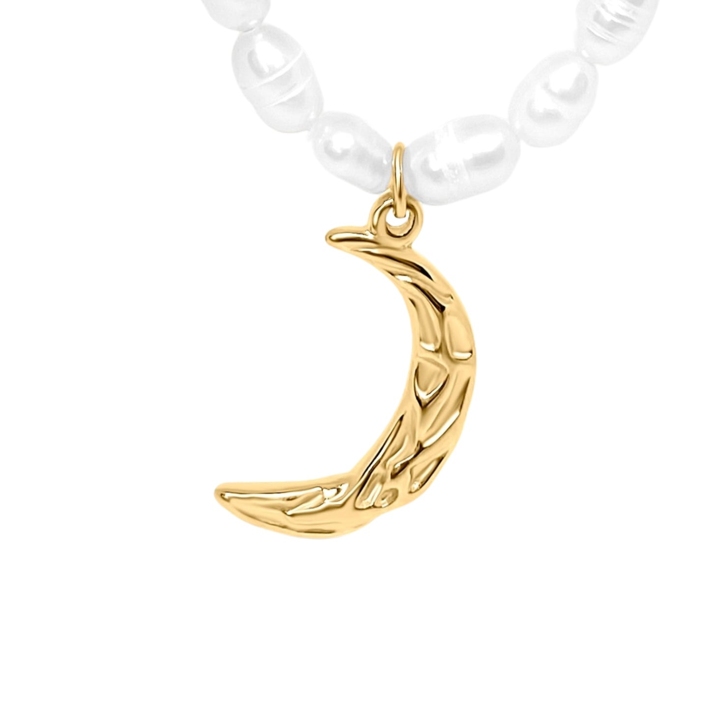 Violet Pearl Necklace - Gold