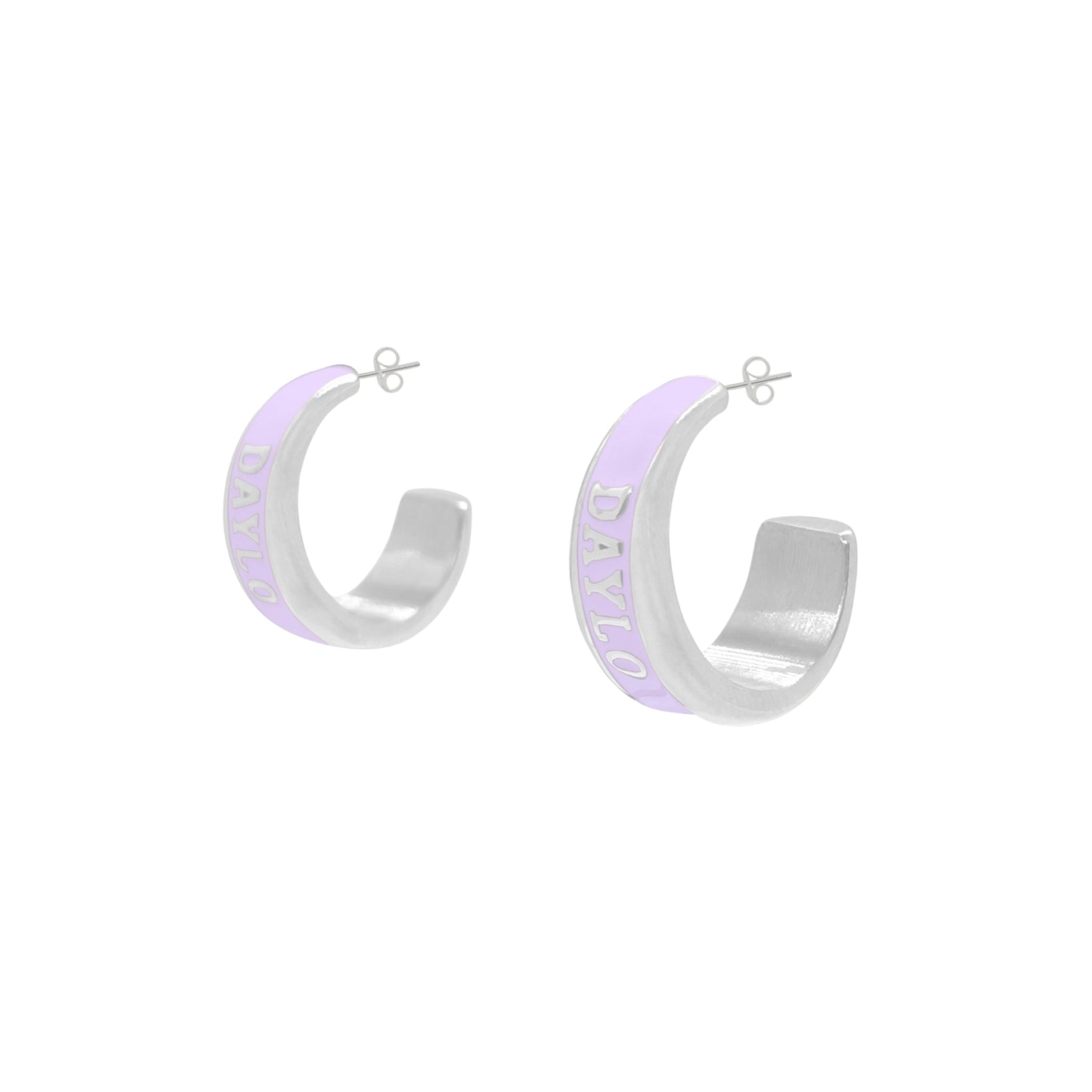 DAYLO Hoops - Silver/Purple