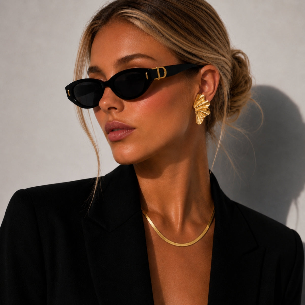 Zara Øreringe - Guld