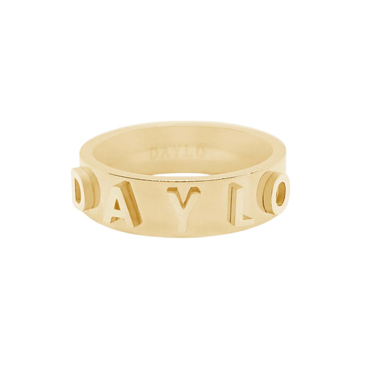 DAYLOs Signatur Ring - Guld