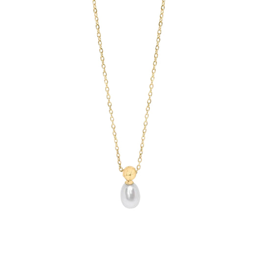 Amaris Pearl Necklace - Gold