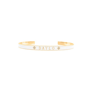 DAYLO Armbånd - Guld / Hvid