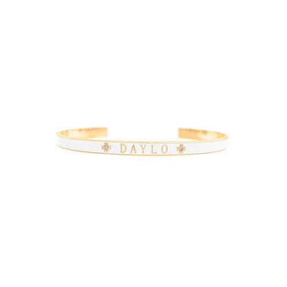 DAYLO Armbånd - Guld / Hvid