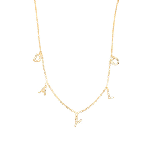 DAYLO Diamond Necklace - Gold