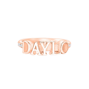 DAYLOs Klassisk Ring - Rosaguld