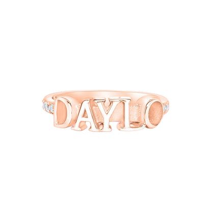 DAYLOs Klassisk Ring - Rosaguld