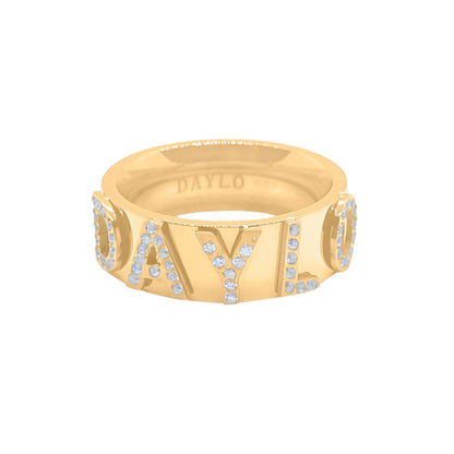 DAYLOs Signatur Diamant Ring - Guld