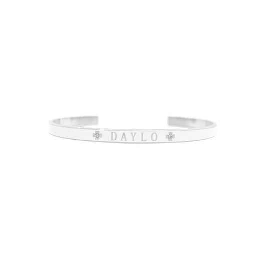 DAYLO Bracelet - Silver/White