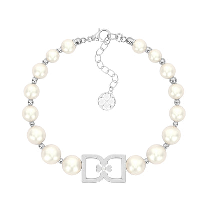 DD Perle Armbånd - Sølv