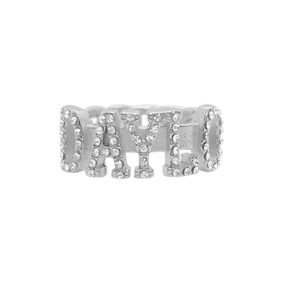 DAYLO Ring Diamanter - Sølv