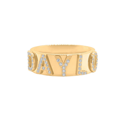 DAYLOs Signatur Diamant Ring - Guld