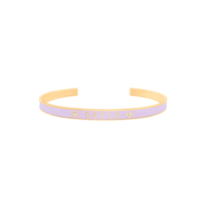 DAYLO Armbånd - Guld / Lilla