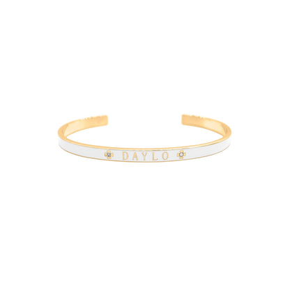 DAYLO Armbånd - Guld / Hvid