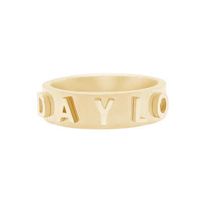 DAYLOs Signatur Ring - Guld