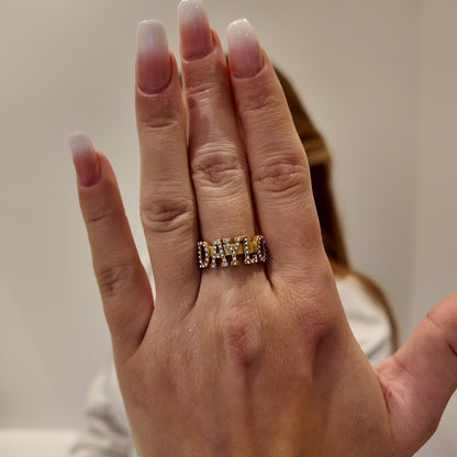 DAYLO Ring Diamanter - Guld