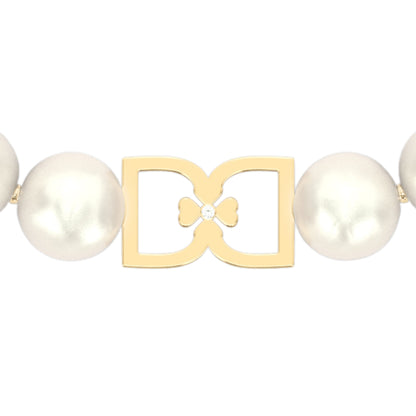 DD Perle Choker - Guld