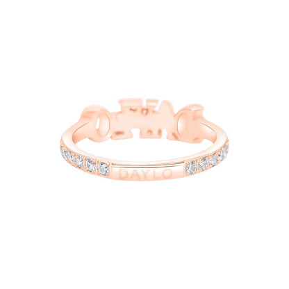 DAYLOs Klassisk Ring - Rosaguld