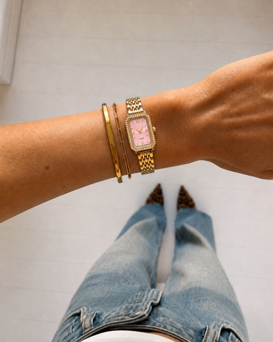 Aven Ur - Guld / Pink