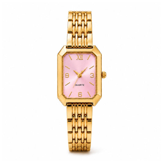 Avenor Uhr - Gold / Pink