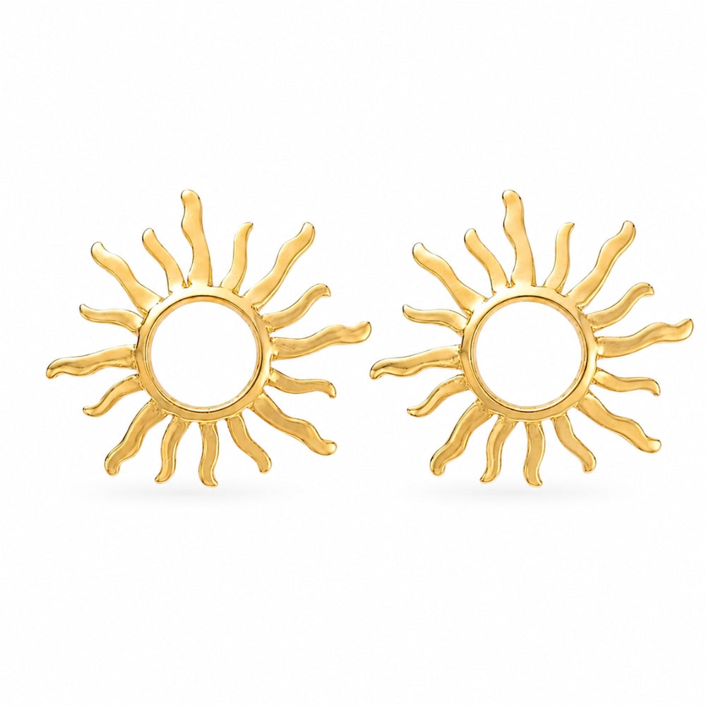 Ayla Øreringe - Guld